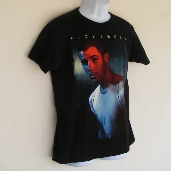 NICK JONAS Concert Tshirt, M, 2 sided, SS - Picture 3 of 9